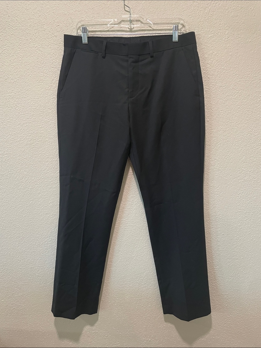 Express Men's Black Dress Pants - Photographer, 31/30